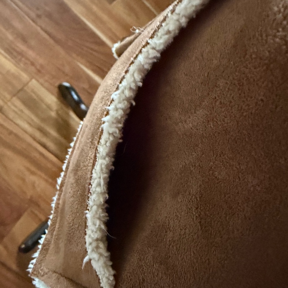 Natural Reflections Brown Shearling Jacket - image 5